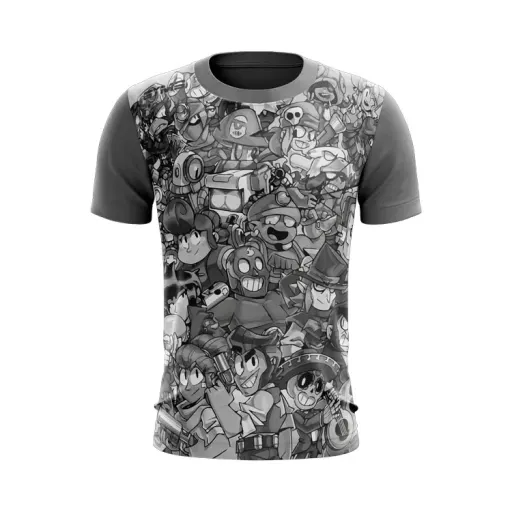 BRAWL STARS - GRİ TSHİRT – Brawl Stars Ürünleri