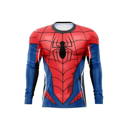 Spider Man - Örümcek Adam Süper Kahraman Uzun Kollu T-shirt – Formalar