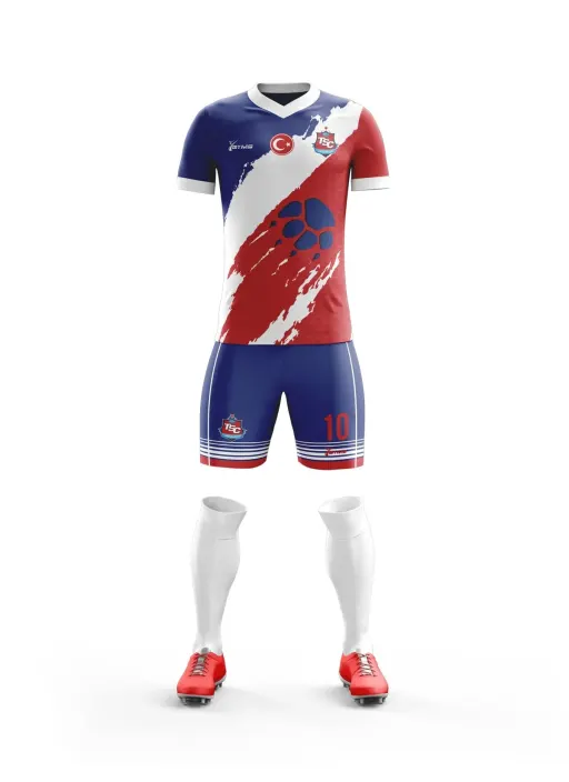 TANTUNİSPOR PES-20 EV FORMA+ŞORT+ÇORAP(PATİLİ FORMA) – 2020 Modelleri
